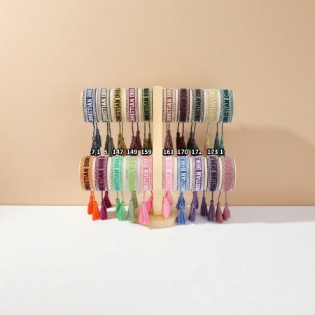 D Family's hot diamond wristbands, cross-border bestsellers, tassel embroidery wristbands, Bohemian ethnic style for men and women, European and American trends 111908772 D Family's hot diamond wristbands, cross-border bestsellers, tassel embroidery wristbands, Bohemian ethnic style for men and women, European and American trends 111908772